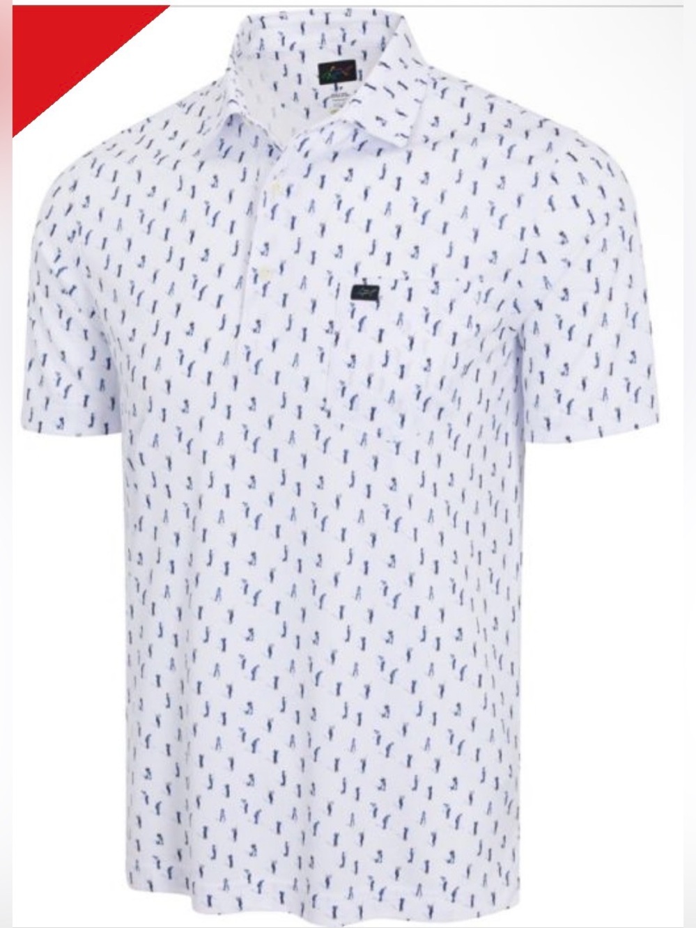 NWT Men's Greg Norman Golf Polo - Picture 4 of 6